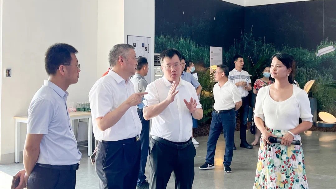 福建省統(tǒng)計(jì)局黨組成員、副局長(zhǎng)楊洪春蒞臨立達(dá)信調(diào)研指導(dǎo)